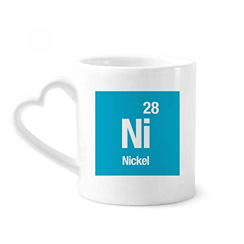 DIYthinker ni níquel Elemento químico de la Ciencia Taza de café de la...