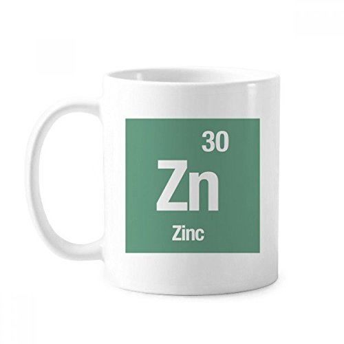 DIYthinker cerámica Elemento zn Zinc Ciencias químicas Taza clásica Taza de...