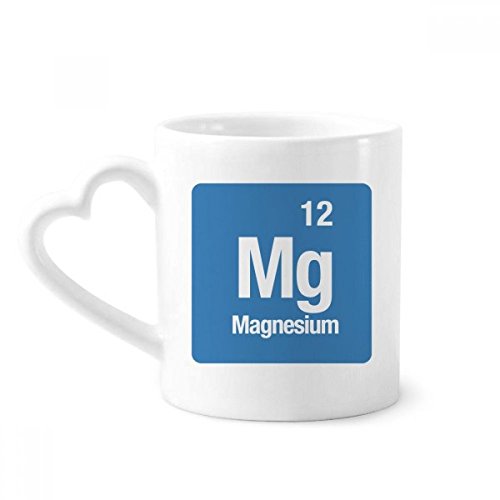 DIYthinker MG de magnesio Elemento químico química Taza de café de la...