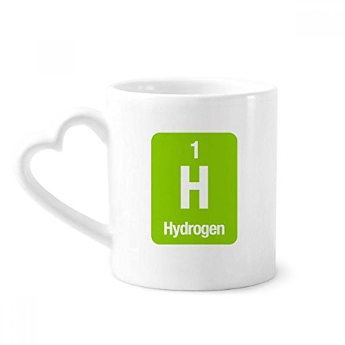 DIYthinker h hidrógeno Elemento químico de la Ciencia Taza de café de la...