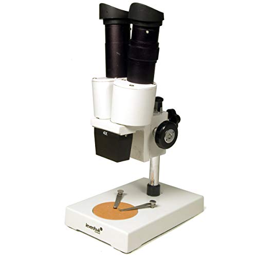 Microscopio Estereoscópico Levenhuk 2ST (40x) para Observaciones en 3D de...