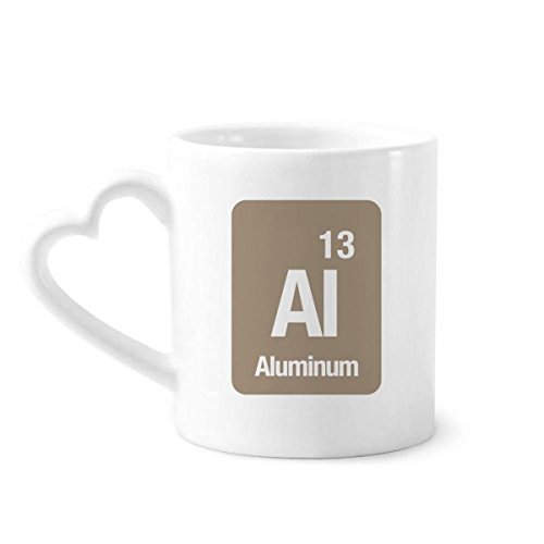 DIYthinker el Aluminio del Elemento químico química Taza de café de la...