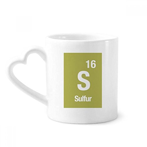 DIYthinker s azufre Elemento químico de la Ciencia Taza de café de la...