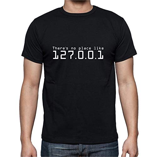 the Fan Tee Camiseta de Hombre Divertidas 127.0.0.1 Sweet Hacker informatica M