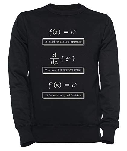 Rundi No Muy Eficaz Matemáticas Hombre Mujer Unisexo Sudadera Jersey Negro...