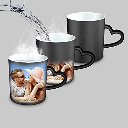 Taza personalizada con la imagen que creas tu mismo. Solamente se ve si está caliente.