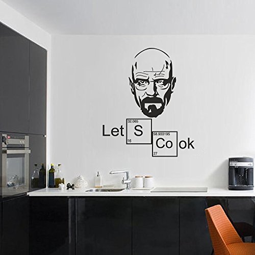 Let 's cook- tabla periódica elementos adhesivos de vinilo decorativo de pared...