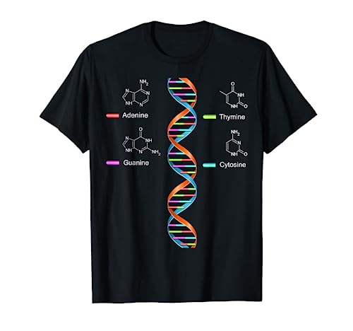 Nerd ADN Helix Genética Evolución Biología Ciencias Profesor Camiseta