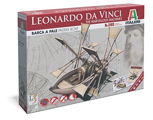 Italeri 3103S Leonardo Da Vinci - Barco de palas a escala [Importado de...