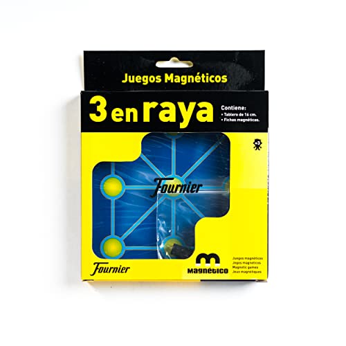 Fournier - 3 en raya magnético de Cartón (F32843)