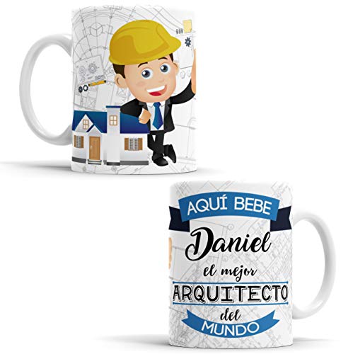 OyC Original y Creativo Taza para Arquitecto - Taza Aquí Bebe el Mejor...