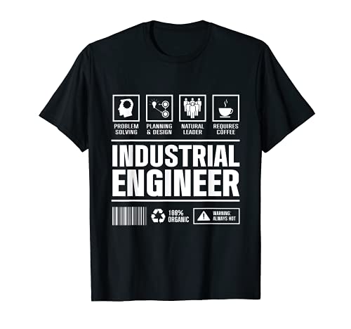 Ingeniero Industrial Resolviendo Divertidos Regalos de Ingeniería DA1 Camiseta