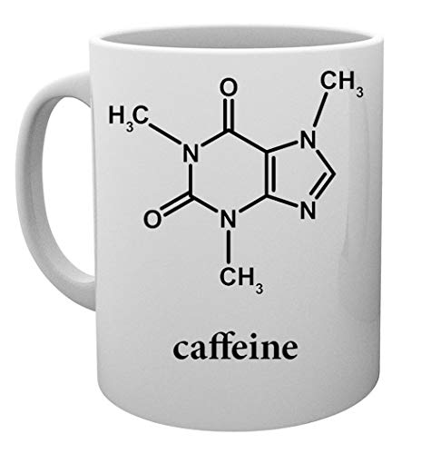 Caffeine Molecural Structure Taza Mug Cup