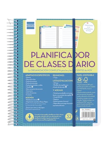 Planificador diario con cubierta personalizable