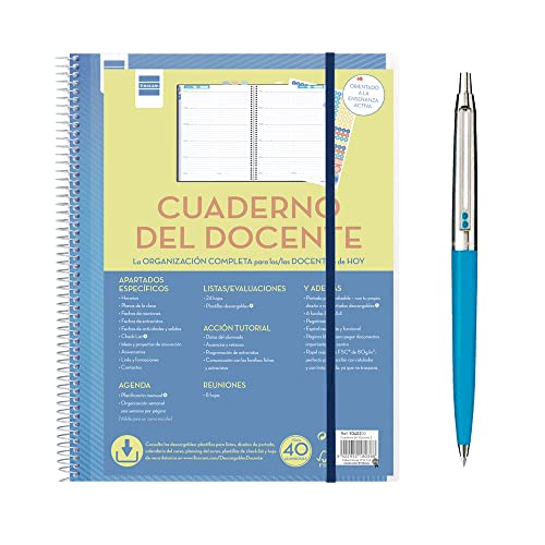 Finocam 5340001 - Cuaderno del docente, formato 230x210 mm. La Organización...