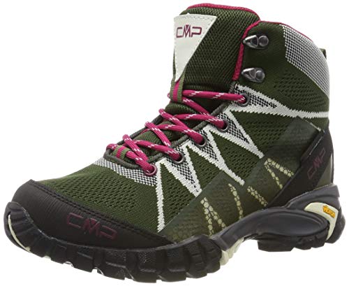 CMP Tauri Mid, Zapatos de High Rise Senderismo Mujer, Verde (Olive F819), 36 EU