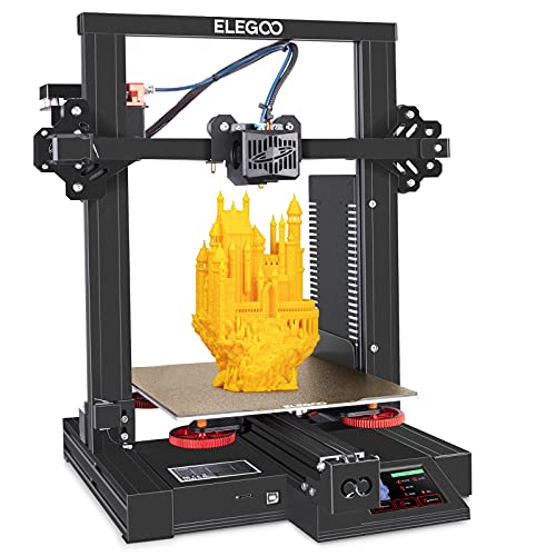 ELEGOO Neptune 2S Impresora 3D FDM con Placa Base Silenciosa, Fuente de...