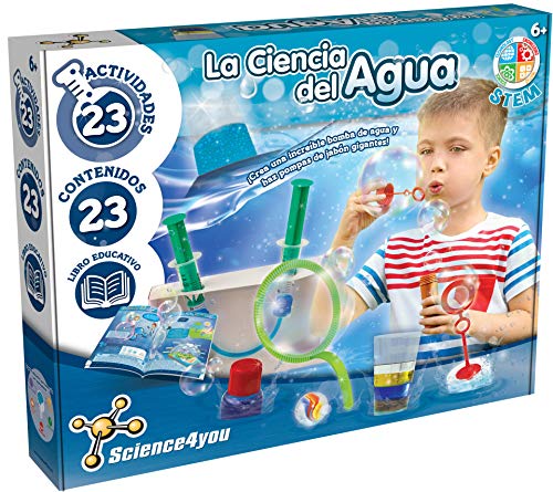 Science4you La Ciencia del Agua para niños 6+ años - Kit Cientifico con 23...