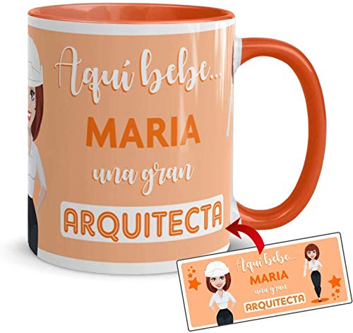 Kembilove Taza Arquitecta – Tazas de café personalizadas – Tazas...