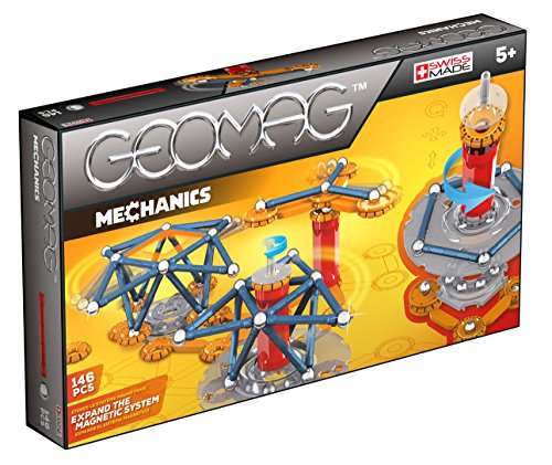 GEOMAG - MECHANICS Magnétic Motion 146 Piezas - Juego de Construcción...