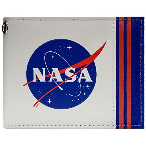 NASA Agencia Espacial Parche Astronauta Traje Espacial Billetera/Cartera Bi-Fold...