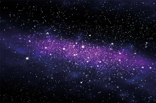 GREAT ART® XXL Póster Cuarto De Los Niños – Gran Galaxia Estrellas –...