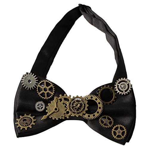 dream cosplay Steampunk Engranajes Pajarita Accesorio Retro Corbatas