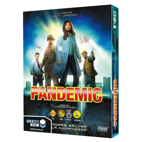 Z-Man Games | Pandemic | Juego de Mesa Cooperativo para Adultos y Familias | A...