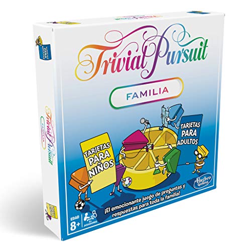 Juego de Mesa Trivial Pursuit edición Familiar, Trivia para la Noche de Juegos...