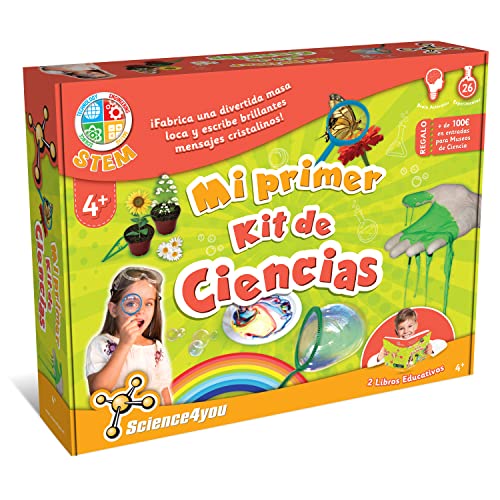 Science4you Mi Primer Kit de Ciencias para Niños 4+ Años - Kit Cientifico,...