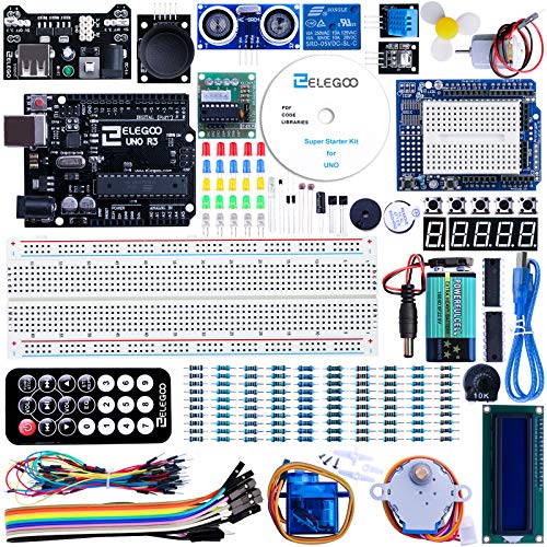 ELEGOO Conjunto Medio de Iniciación Compatible con Arduino IDE con Tutorial en...